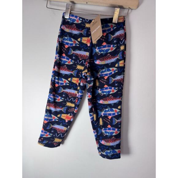 Patagonia Baby Micro D Bottoms Fleece Pull On Pants Sz 3T NWT $40 MSRP - Picture 2 of 12